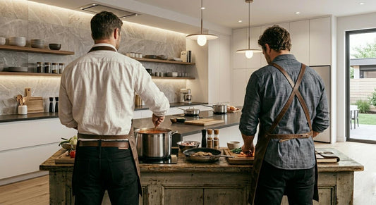 Adjustable vs Fixed Straps Leather Aprons