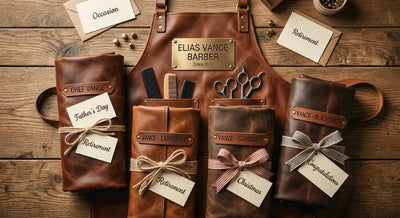 How to clean & maintain a leather apron