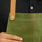 Artisan Garden Leather  Apron With Straps Men