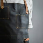 BBQ Savior leather aprons for grilling