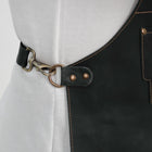 Black Artist Leather Apron For Men