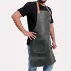 Black BBQ Apron For Men