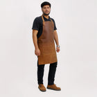 Blacksmith heat forge apron for men