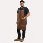 Brown Barista Leather Apron