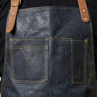 Grillmaster's leather apron for grilling