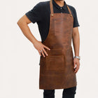 Leather Barber Master Apron