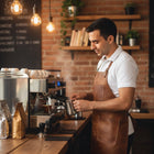 Man Java Jute Barista Apron