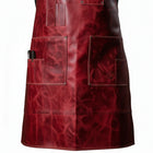 Slice Savvy Red Butcher Apron