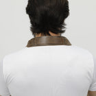 apron adjustable stripe neck protector