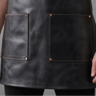 bbq leather grilling apron