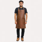 blacksmith forge guard leather apron