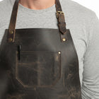 heat resistant leather apron