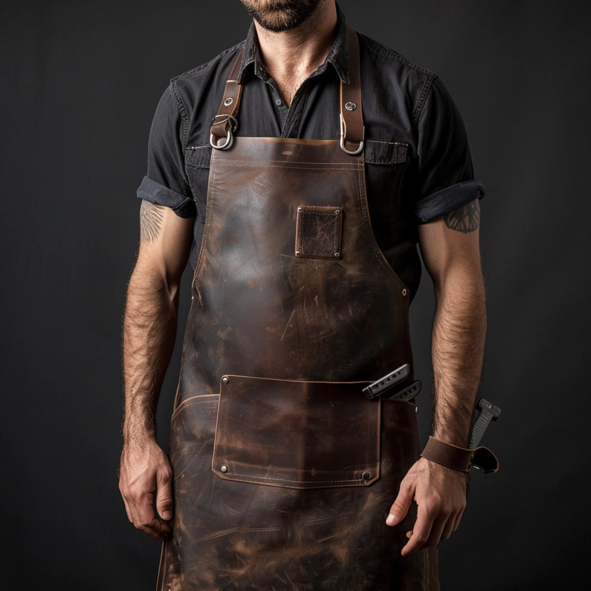 Iron Guard Leather Apron