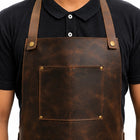 leather apron for barber