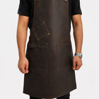 leather blacksmith fireguard apron