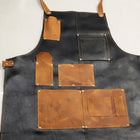 black timber tailor leather apron