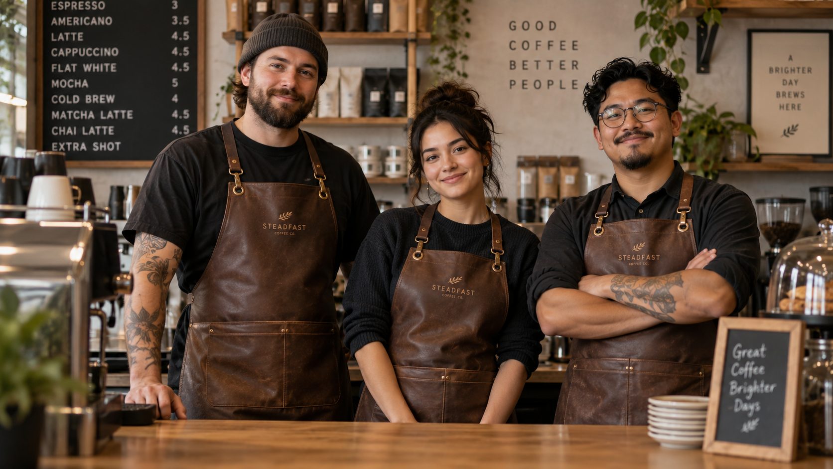 leather aprons