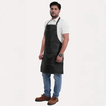 Black Artist Leather Apron
