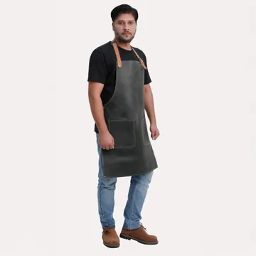 Black BBQ Apron