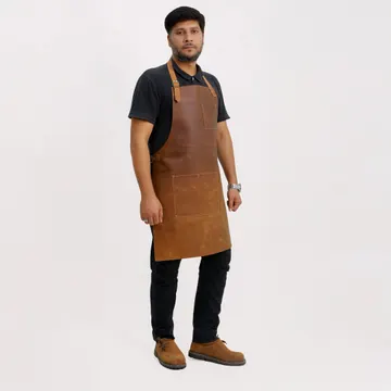 Blacksmith heat forge apron for men