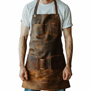 Brisket Boss Butcher Leather Apron