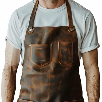 Brisket Boss Leather Butcher Apron