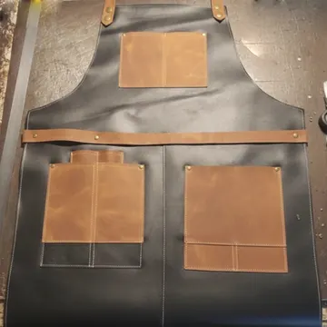 Choice leather woodworking Apron