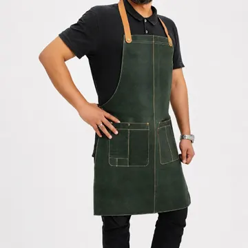 Earth Artisan green garden apron