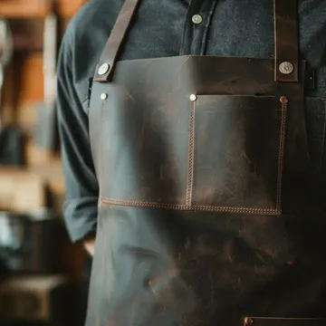 ForgeFellow Protective Leather Apron