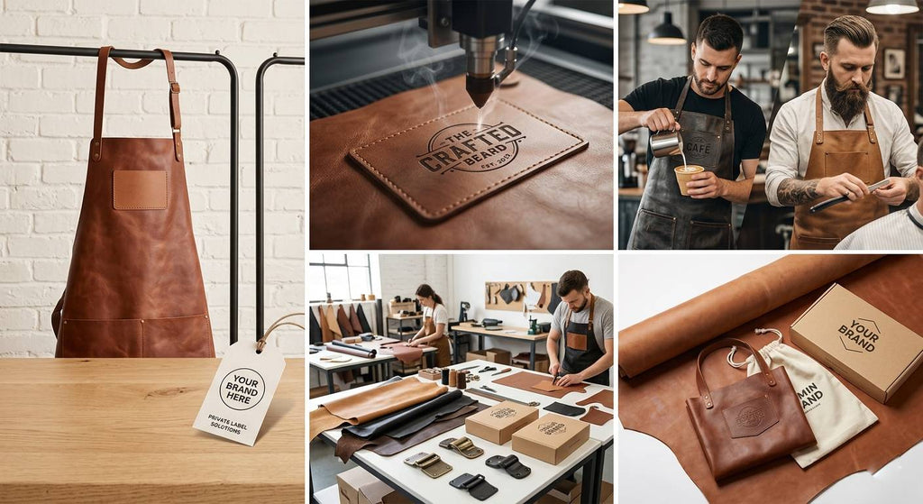 Leather apron private labeling