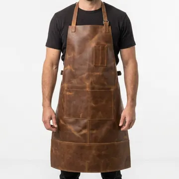 iron shield leather apron