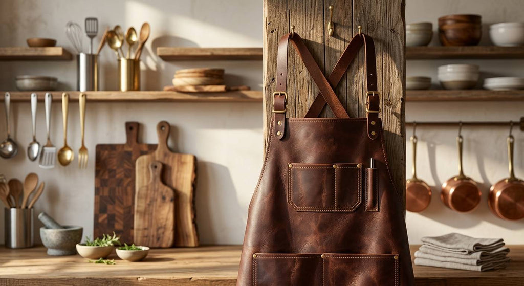 leather apron care