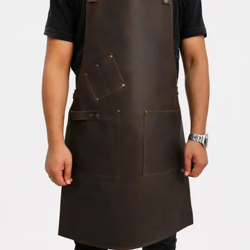 leather blacksmith fireguard apron