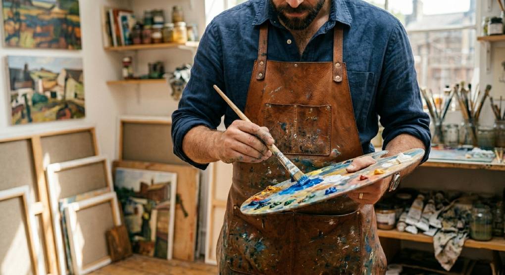 artist apron