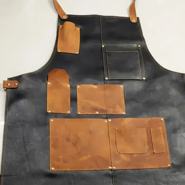 black timber tailor leather apron